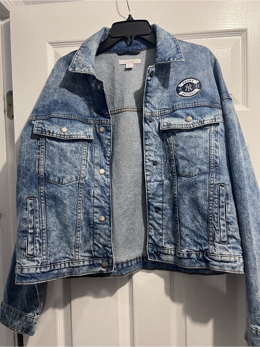 Women’s New York Yankees Denim Jacket XXL